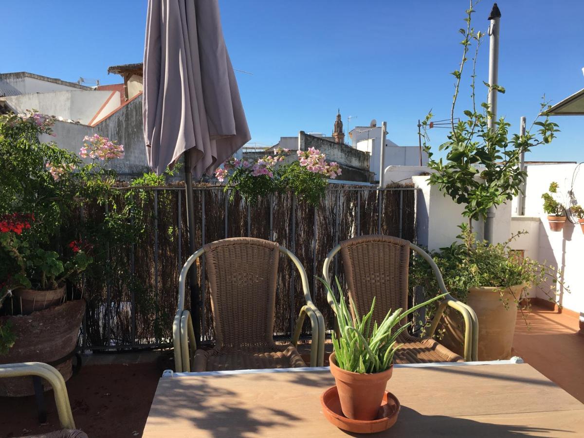 Villa Casa Leon Blanco Carmona Reformada Centrica Con Chimenea Y Terraza Con Vistas Exterior foto